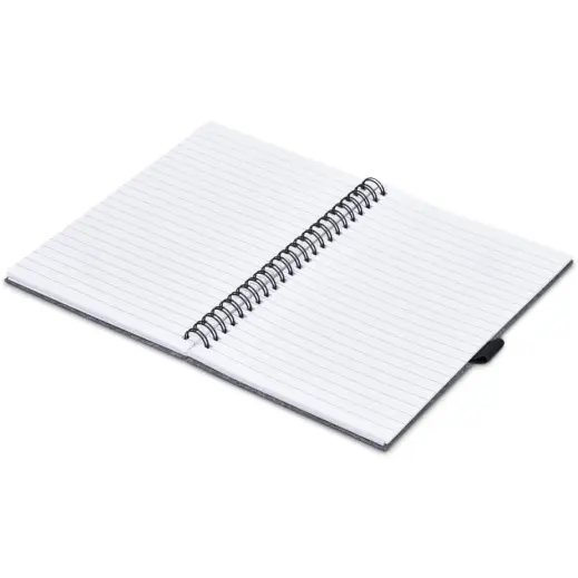 Okiyo Fuji RPET Felt A5 Spiral Notebook Open